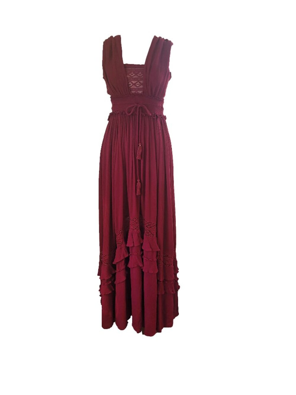 Free People Santa Maria Maxi Dress Size S - Picture 3 of 10